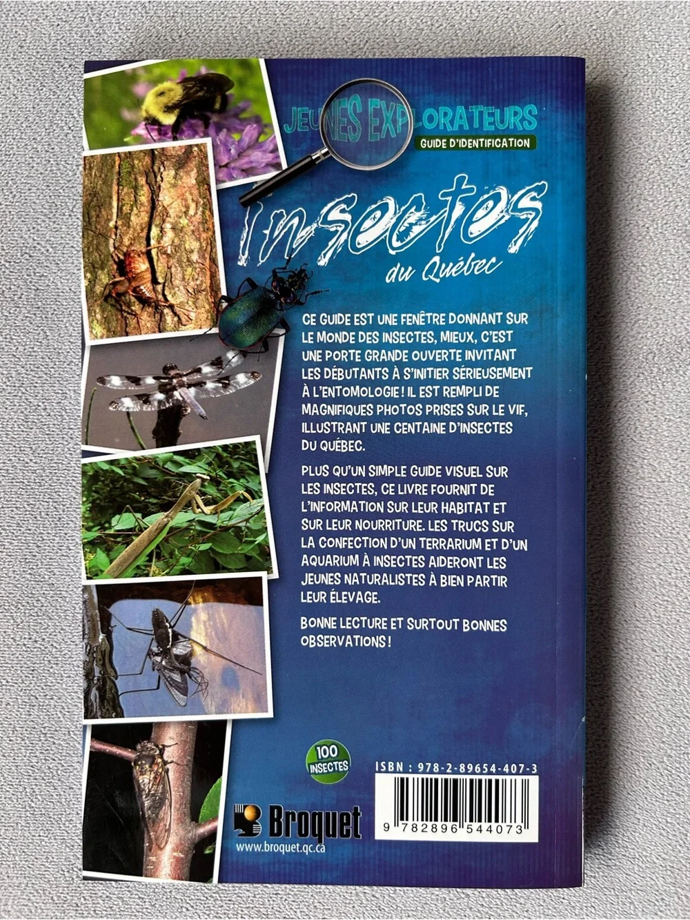 FRENCH ~ Insectes du Québec (Guide Jeunes explorateurs) ~ Brand New! - Picture 2 of 6
